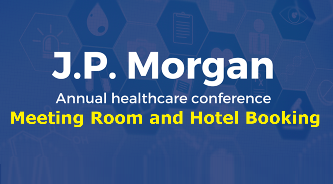 JPM Healthcare Conference Meeting Room, JPM Healthcare Conference Hotel Booking
